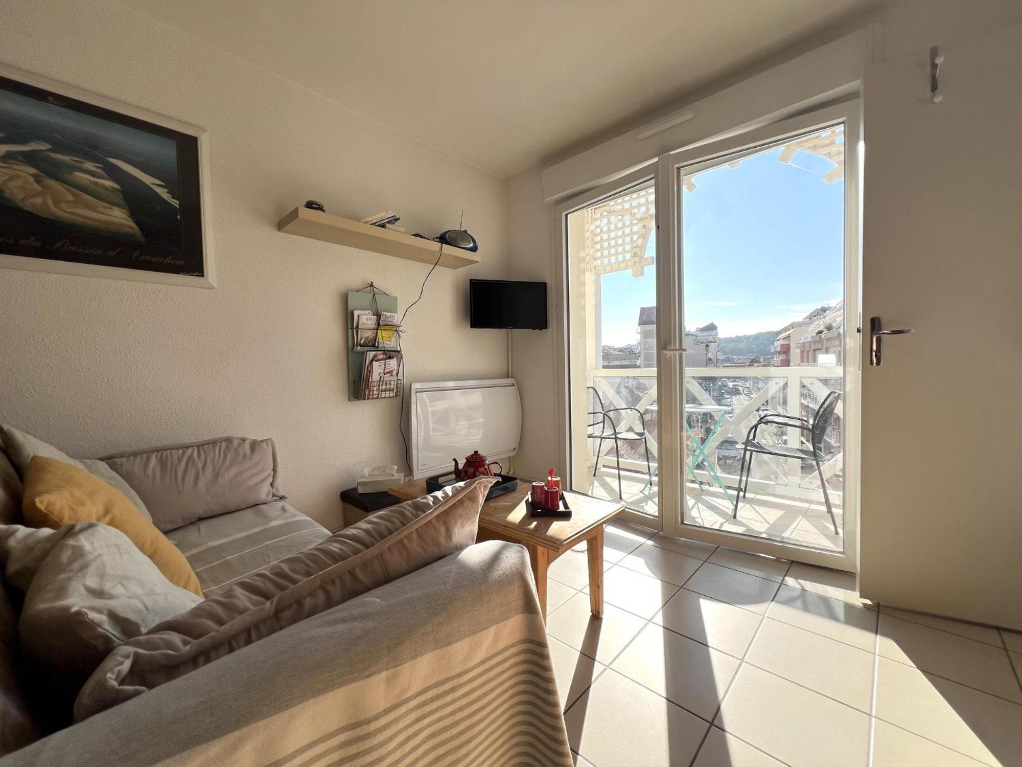Lumineux En Centre-ville D'arcachon, Proche Commerces, Balcon, 4 Couchages - Fr-1-474-191 Apartamento
